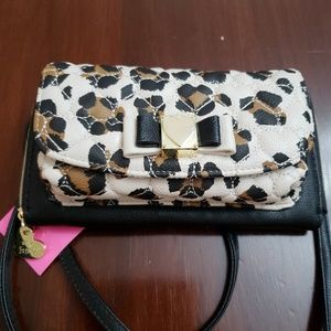 Betsy Johnsson's Crossbody Leopard Bag